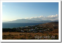 Kalamaki im Abendlicht