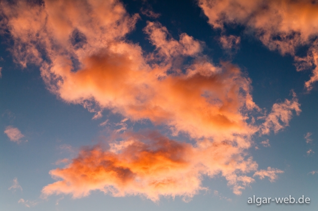 Wolken über Kalamaki, Kreta, Griechenland