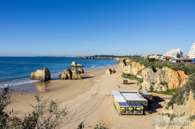 Praia da Rocha im Winter 2012/2013