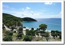 Sunny Beach Apartments - Blick vom Balkon