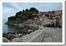 Parga bei Regen