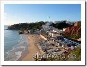 Blick auf Olhos d'Agua, direkt am Riu Palace Algarve gelegen