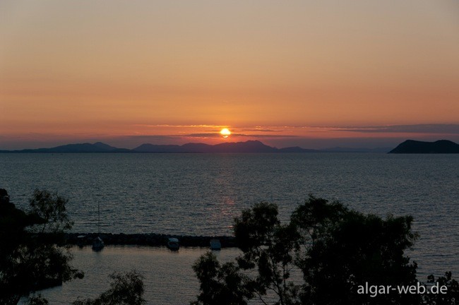 Arilla perdika sonnenuntergang korfu 2312