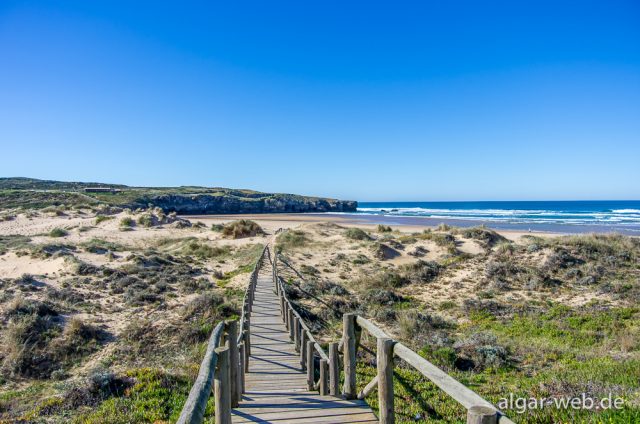 Praia da Amoreira, Westküste Algarve, Portugal