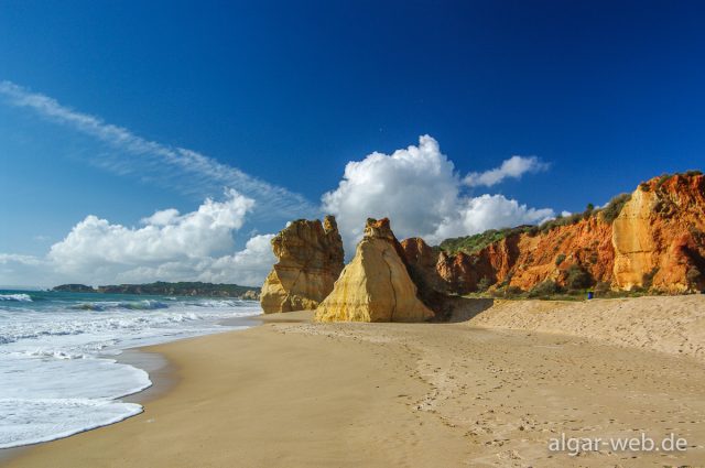 Strand von Praia da Rocha