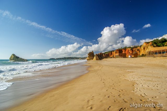 Strand von Praia da Rocha