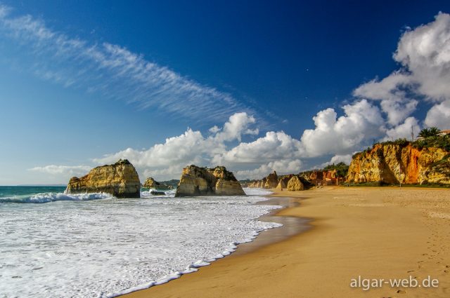 Strand von Praia da Rocha