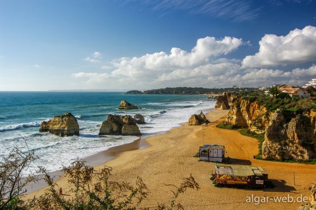 Strand von Praia da Rocha