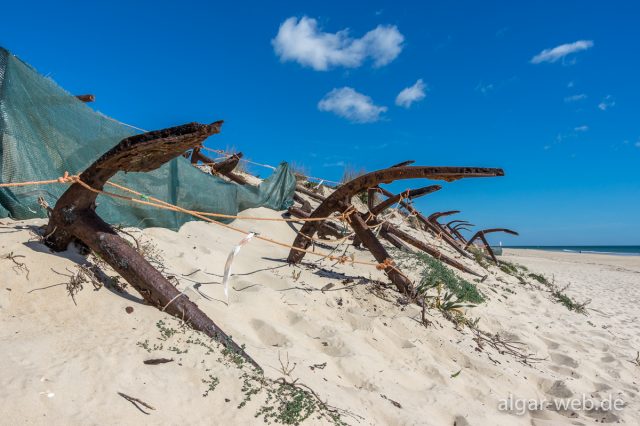 Friedhof der Anker, Praia do Barril