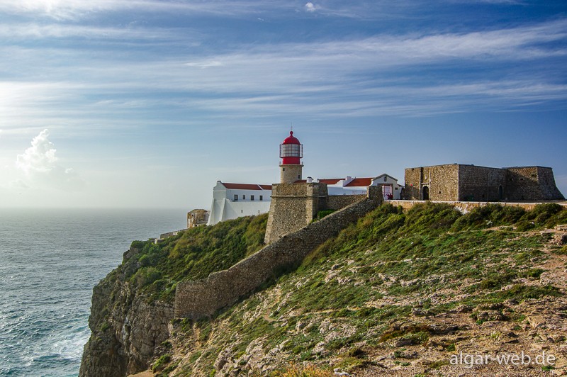 Der Leuchtturm am Cabo Sao Vincente