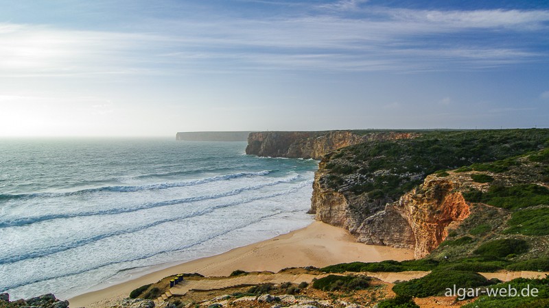 Steilküste bei Sagres