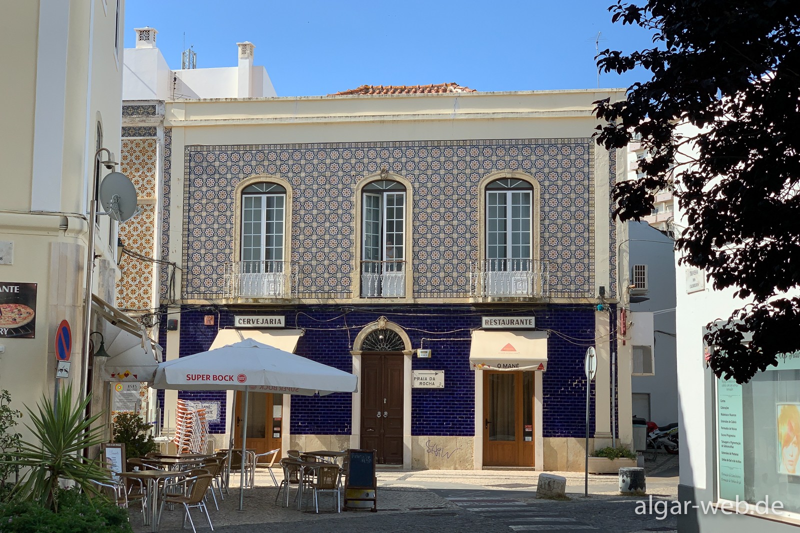 Spaziergang durch die Altstadt von Portimao