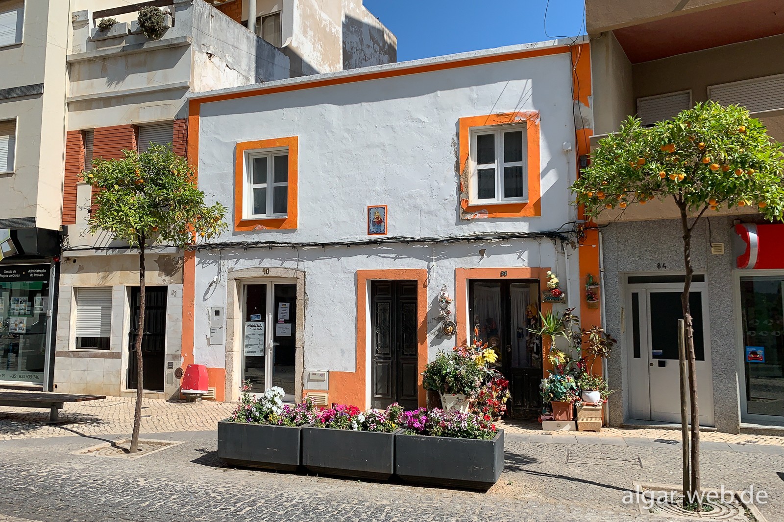 Spaziergang durch die Altstadt von Portimao