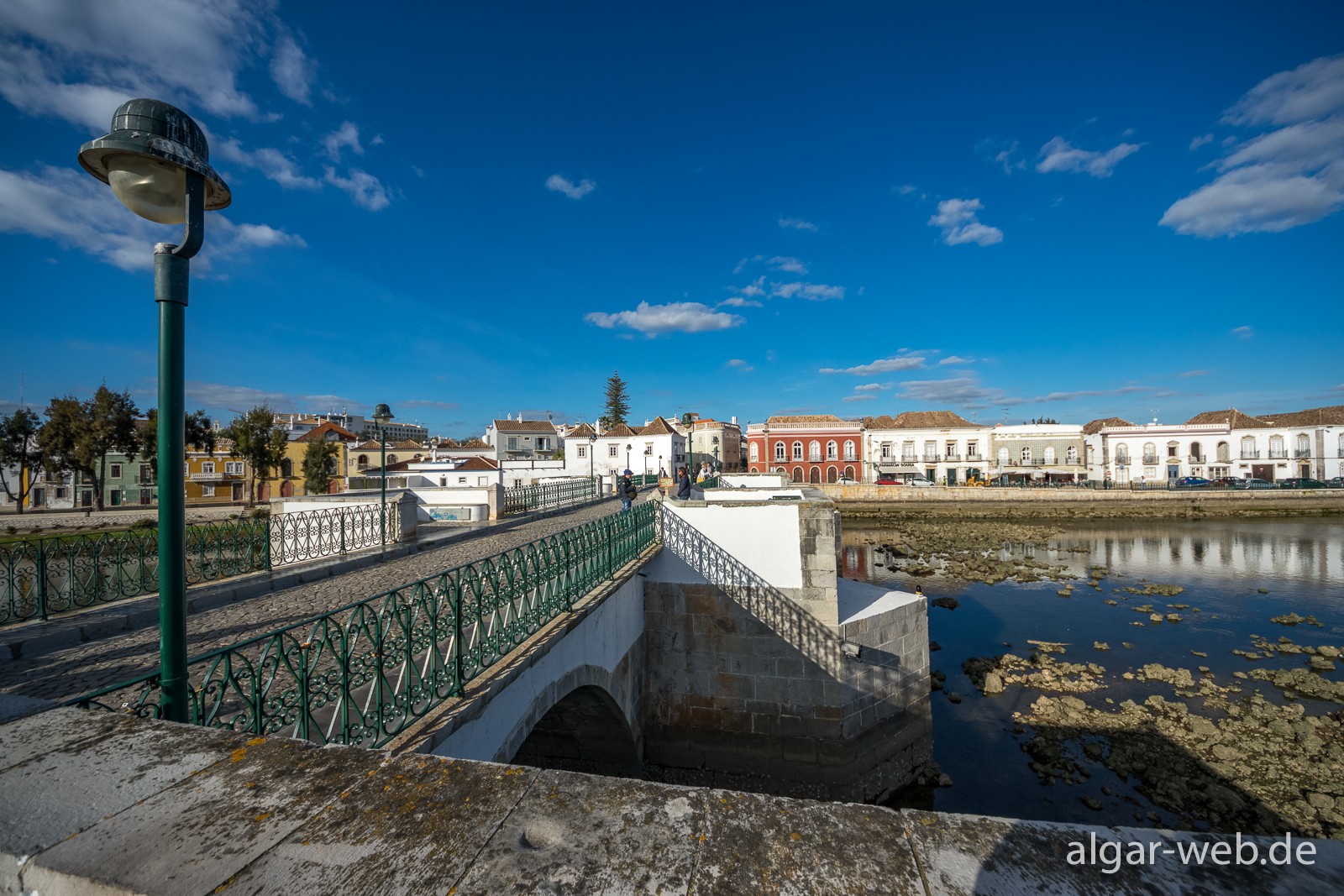 Tavira - Blick über die Römerbrücke Richtung Osten